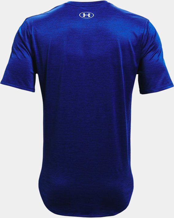 Men's UA Training Vent 2.0 Short Sleeve, Blue, pdpMainDesktop image number 5